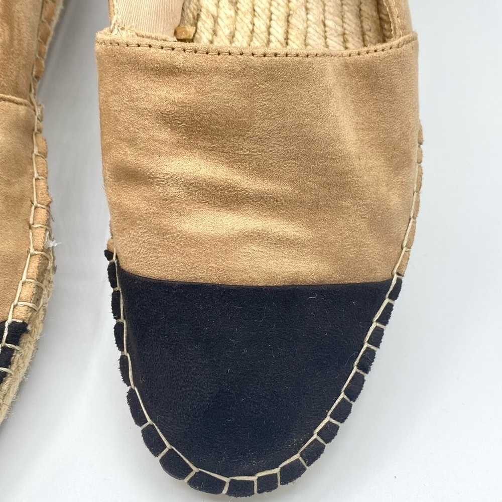 ZARA Basic Elegant Two-Tone Espadrilles Tan and Black - New - EU39 - US8 - Picture 9 of 14